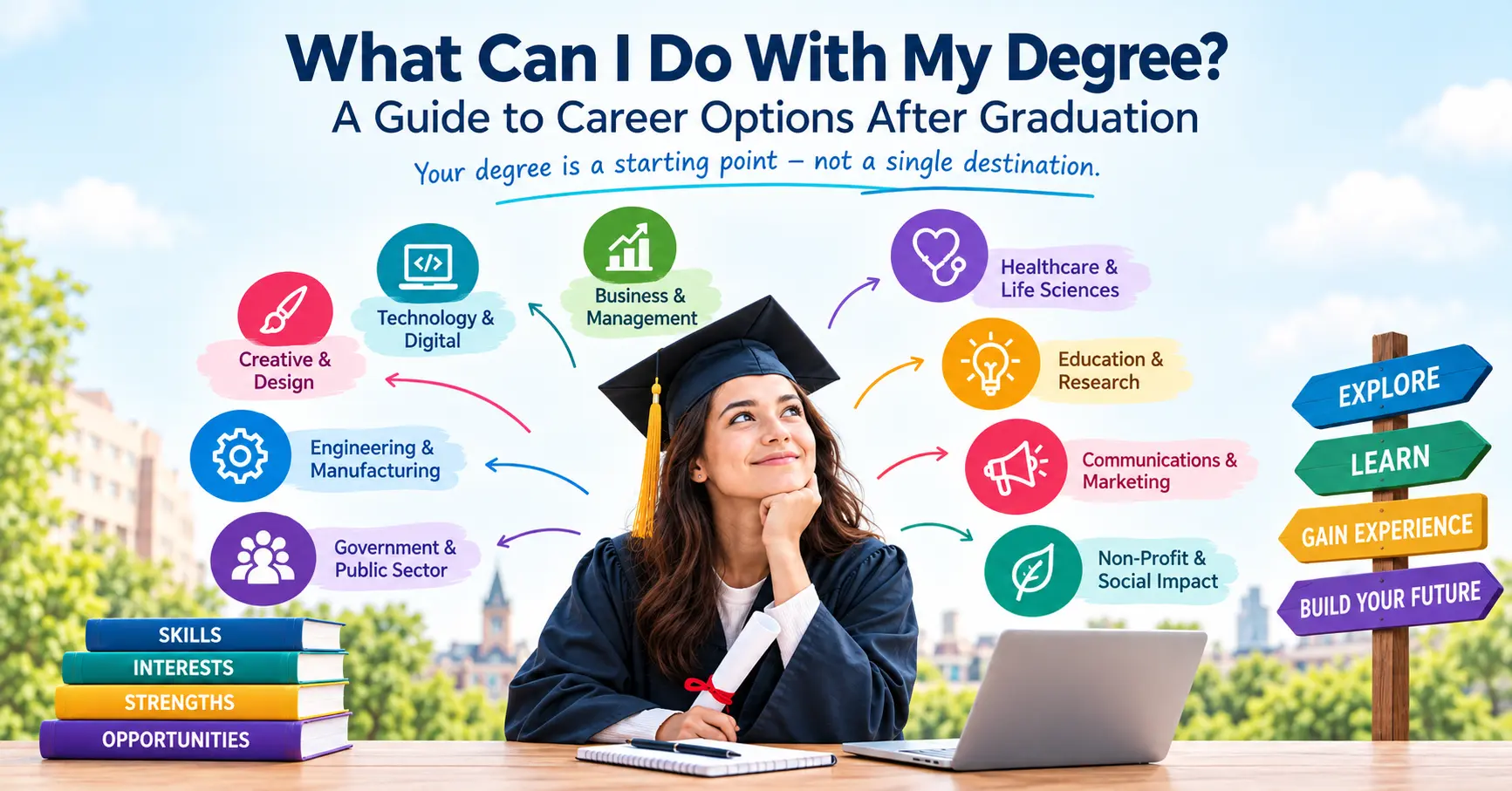 What can I do with my degree career options after graduation