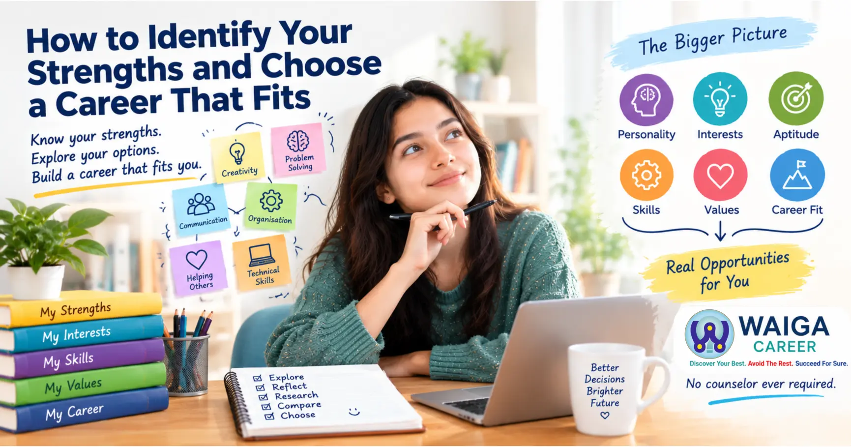 How to identify your strengths and connect them with suitable career options